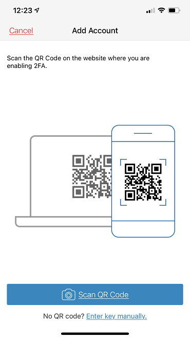 Vladimir Lugo: 7 methods to enhance the security of your website: Install Authy on mobile device